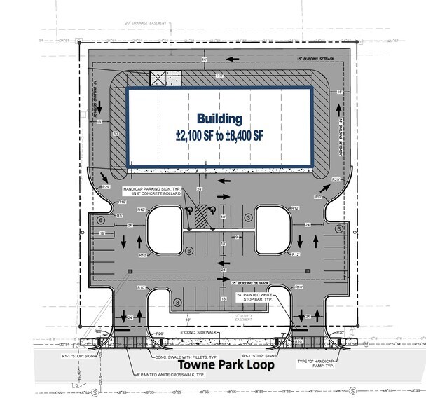 606 Towne Park Loop, Rincon, GA à louer - Plan d’étage - Image 2 de 11