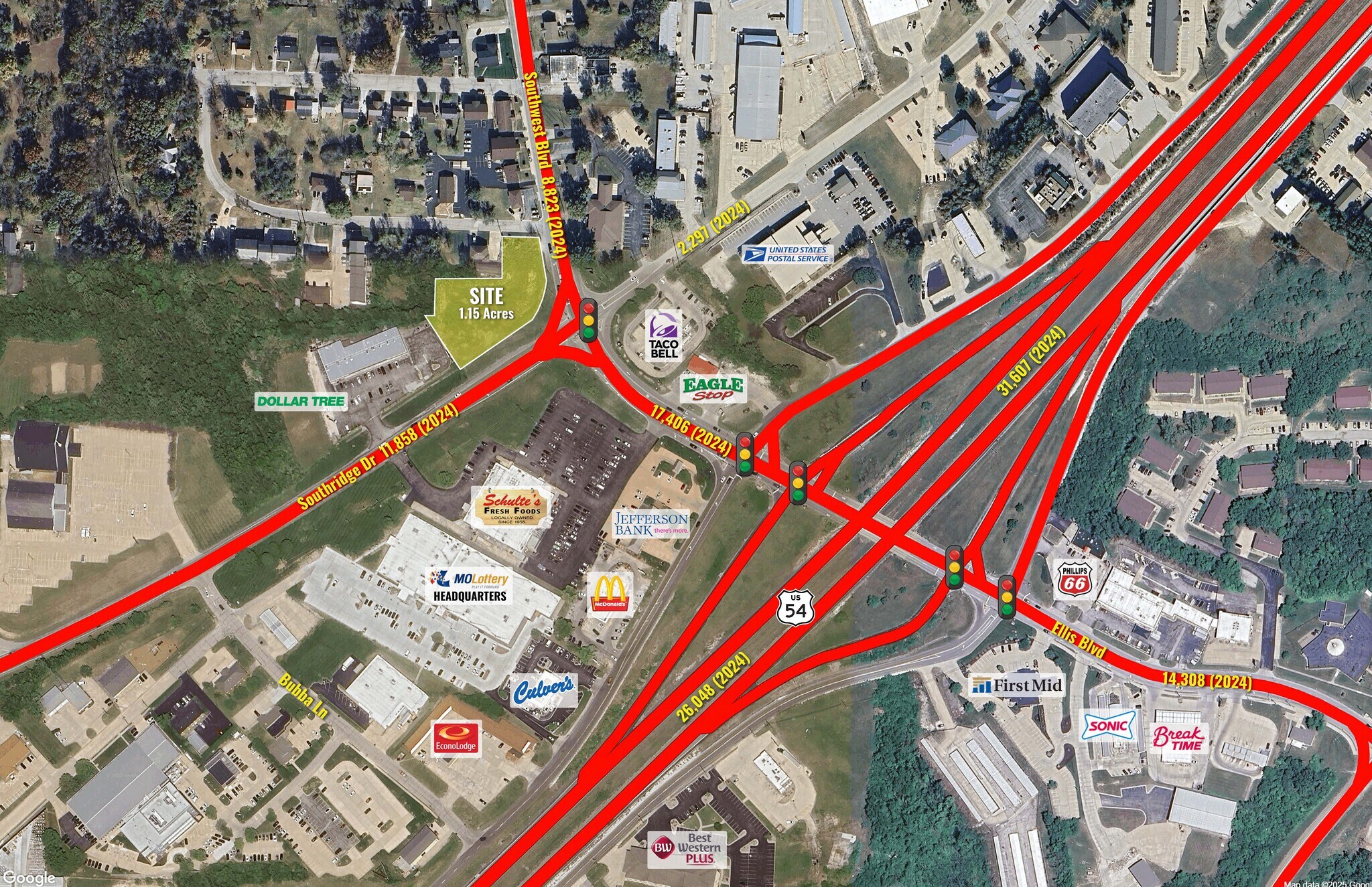 1820 Southwest Blvd, Jefferson City, MO à vendre Photo principale- Image 1 de 3