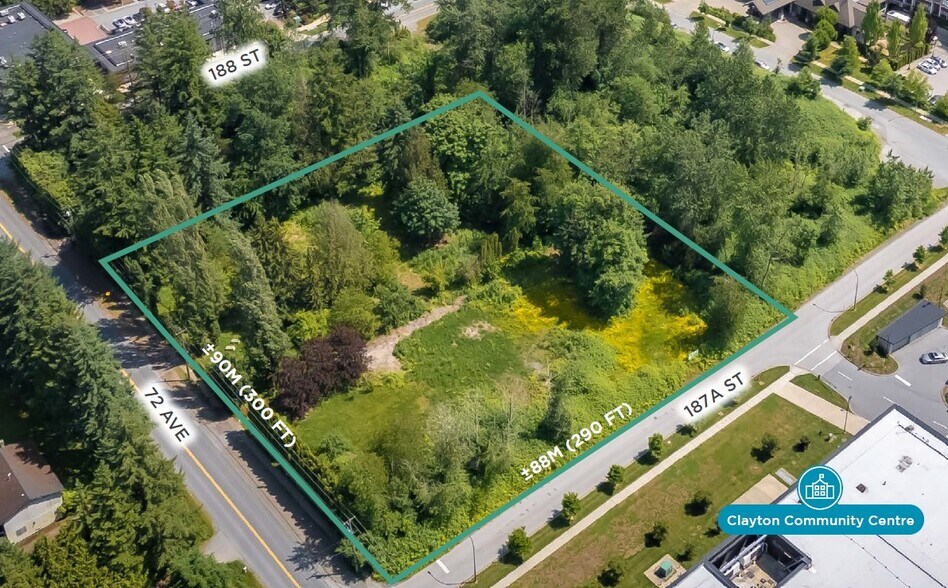 18742 72 Av, Surrey, BC à vendre - Aérien - Image 2 de 3