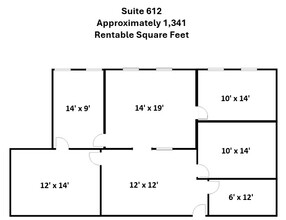 1901 Central Dr, Bedford, TX à louer Plan d’étage- Image 1 de 3