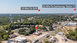 Plus de détails pour 313 W Cameron Ave, Rockdale, TX - Flex à vendre