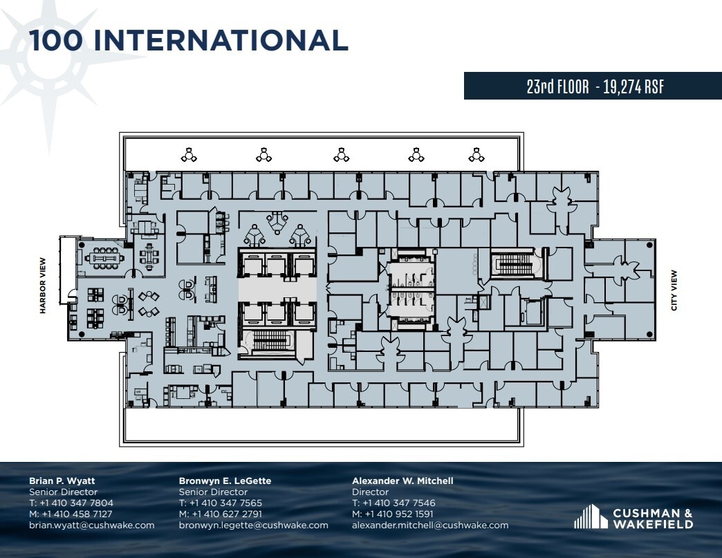 100 International Dr, Baltimore, MD for lease Floor Plan- Image 1 of 1