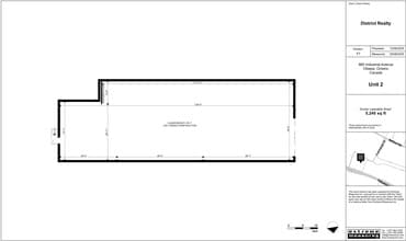 100 Trainyards Dr, Ottawa, ON à louer Plan d’étage- Image 2 de 18