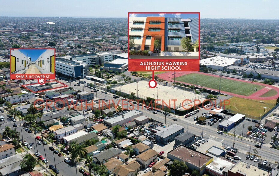 5928 S Hoover St, Los Angeles, CA à vendre - Photo du bâtiment - Image 3 de 26