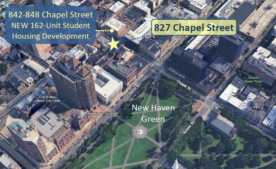 827 Chapel St, New Haven, CT à louer - Photo du bâtiment - Image 3 de 6