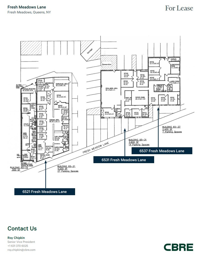 6521 Fresh Meadow Ln, Fresh Meadows, NY à louer Plan d’étage- Image 1 de 1