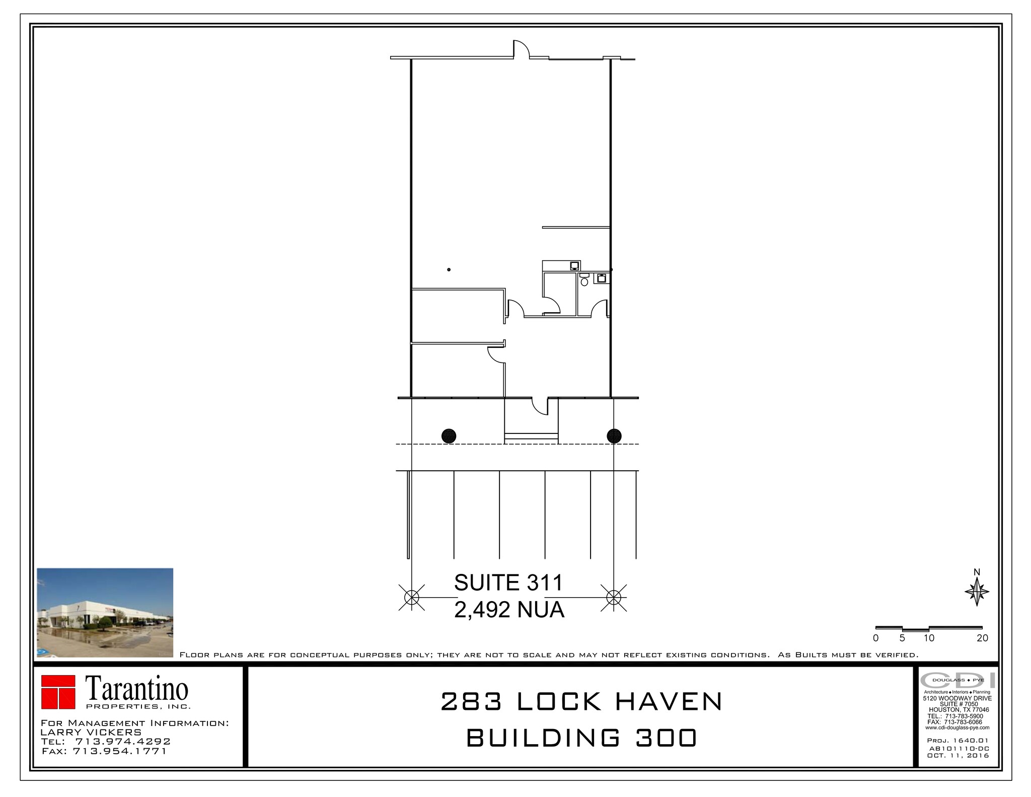 283 Lockhaven Dr, Houston, TX à louer Plan de site- Image 1 de 1