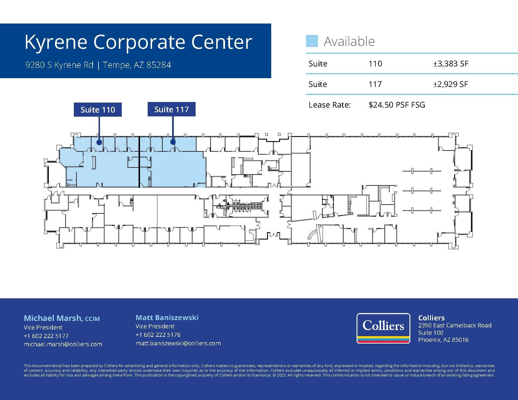 9280 S Kyrene Rd, Tempe, AZ for lease Floor Plan- Image 1 of 1