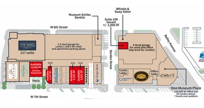 W 7th St, Fort Worth, TX for lease Site Plan- Image 1 of 1