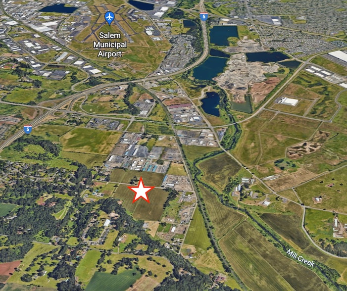 3741 Langley St SE, Salem, OR à vendre - Aérien - Image 3 de 4