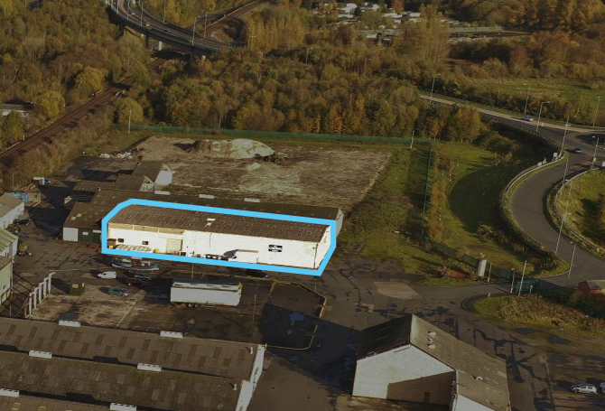 Hadrian Business Park, Haltwhistle for lease Aerial- Image 1 of 4