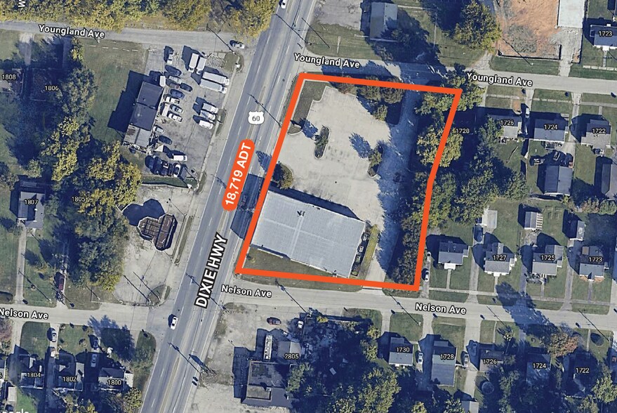 2707 Dixie Hwy, Louisville, KY à vendre - Photo du bâtiment - Image 2 de 2