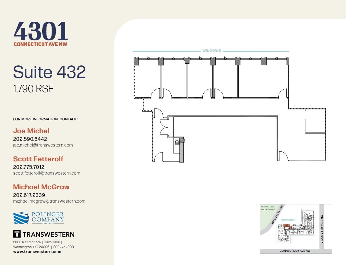 4301 Connecticut Ave NW, Washington, DC for lease Floor Plan- Image 1 of 1
