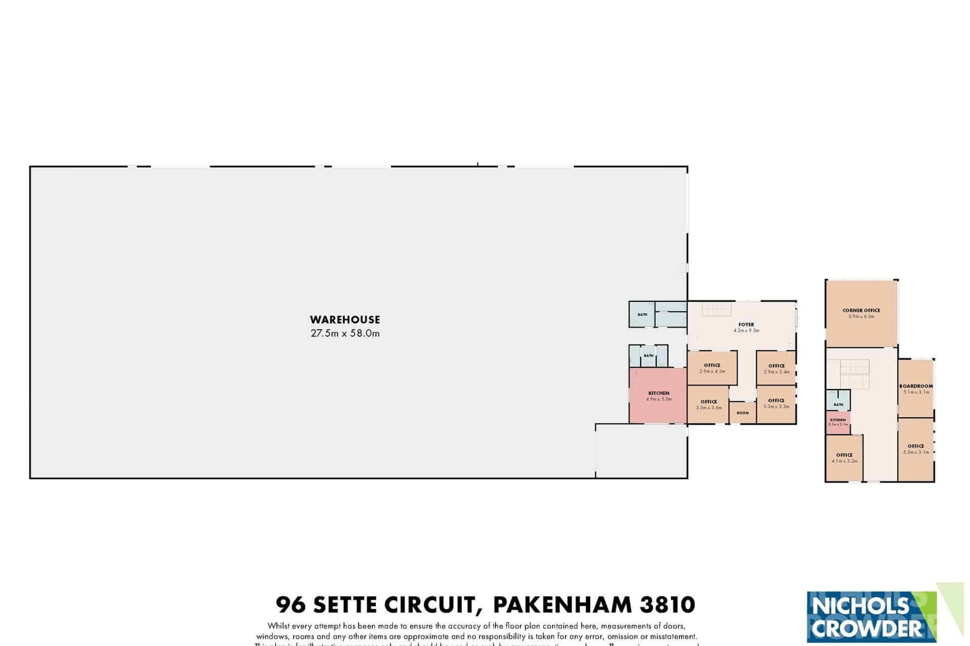 96 Sette Circuit, Pakenham à louer Plan d’étage- Image 1 de 8