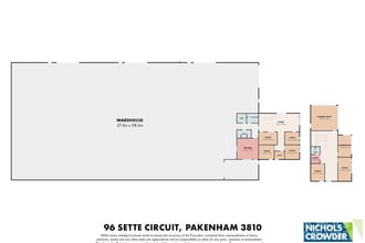96 Sette Circuit, Pakenham à louer Plan d’étage- Image 1 de 8