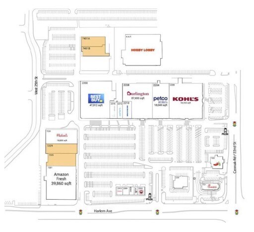7401 W 24th St, North Riverside, IL for lease Site Plan- Image 1 of 2