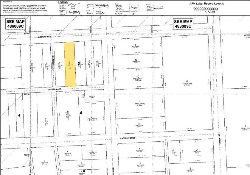 212 Quarry St, Whitehall, PA à vendre - Plan cadastral - Image 3 de 6