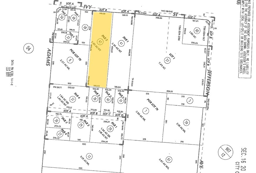 41680 Ivy St, Murrieta, CA for lease - Plat Map - Image 2 of 30