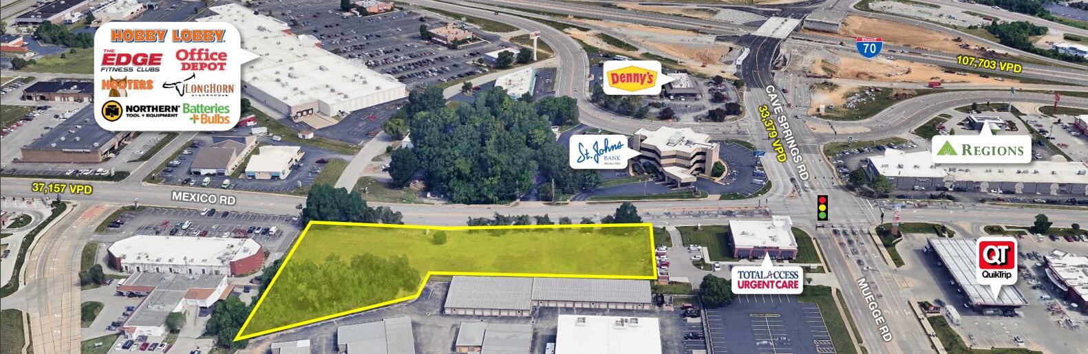 3939 Mexico Road, Saint Peters, MO à vendre Photo principale- Image 1 de 2