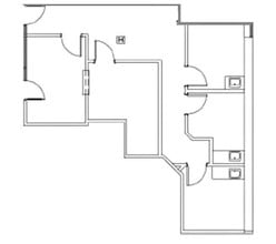 1614 W Central Rd, Arlington Heights, IL for lease Floor Plan- Image 1 of 2