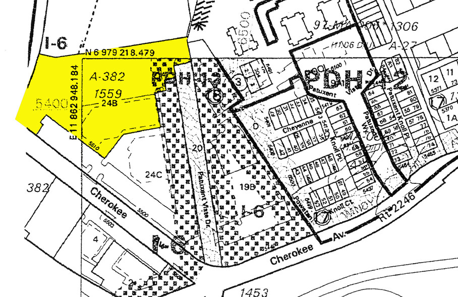 5510 Cherokee Ave, Alexandria, VA for lease - Plat Map - Image 2 of 18