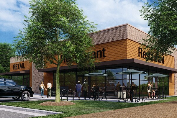 621 E Six Forks Rd, Raleigh, NC à louer - Photo du bâtiment - Image 2 de 3