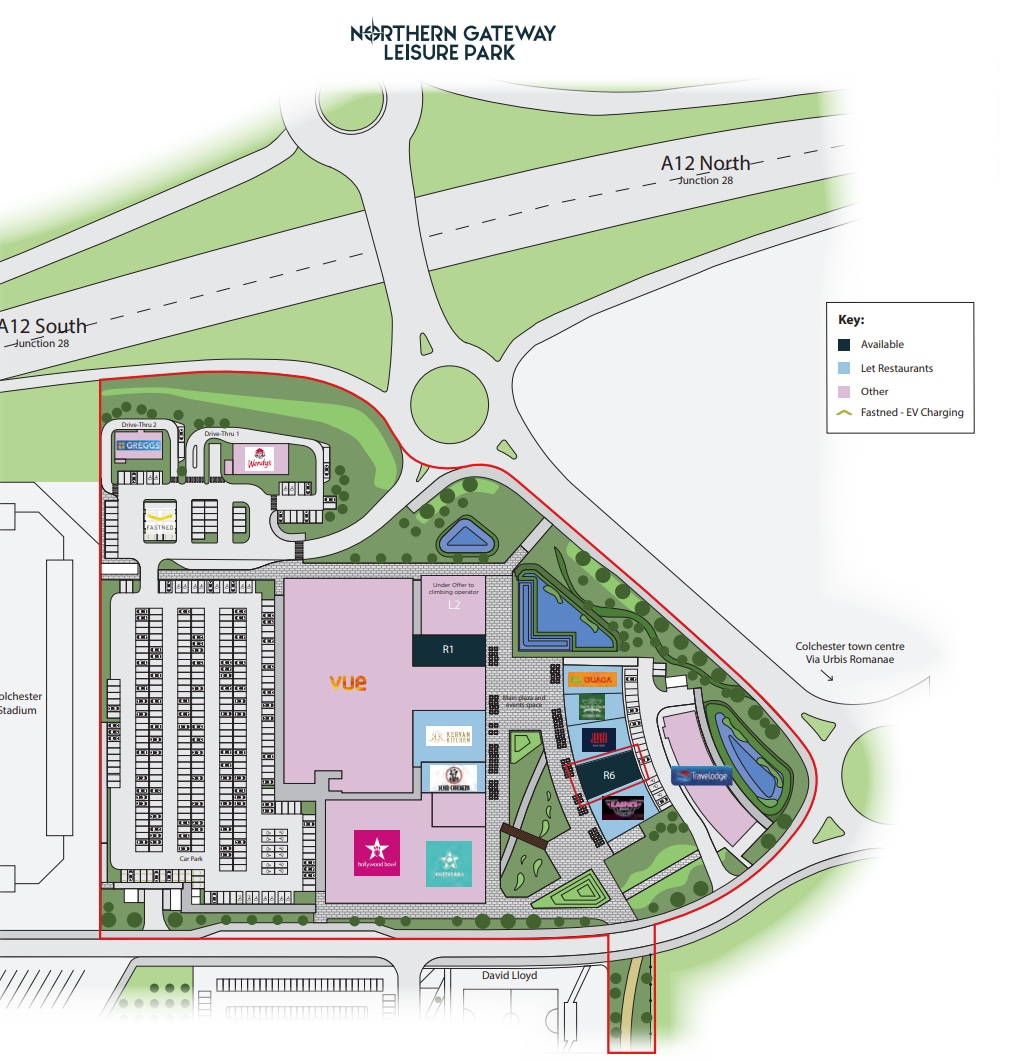 R4-R7 United Way, Colchester for lease Site Plan- Image 1 of 3