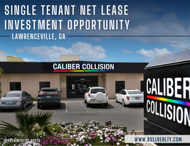 Single Tenant Net Lease | Caliber Collision - Parking Garage