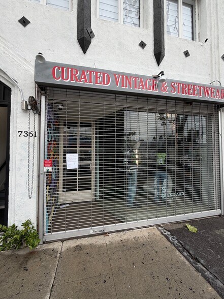 7361 Melrose Ave, Los Angeles, CA à louer - Photo du bâtiment - Image 2 de 9