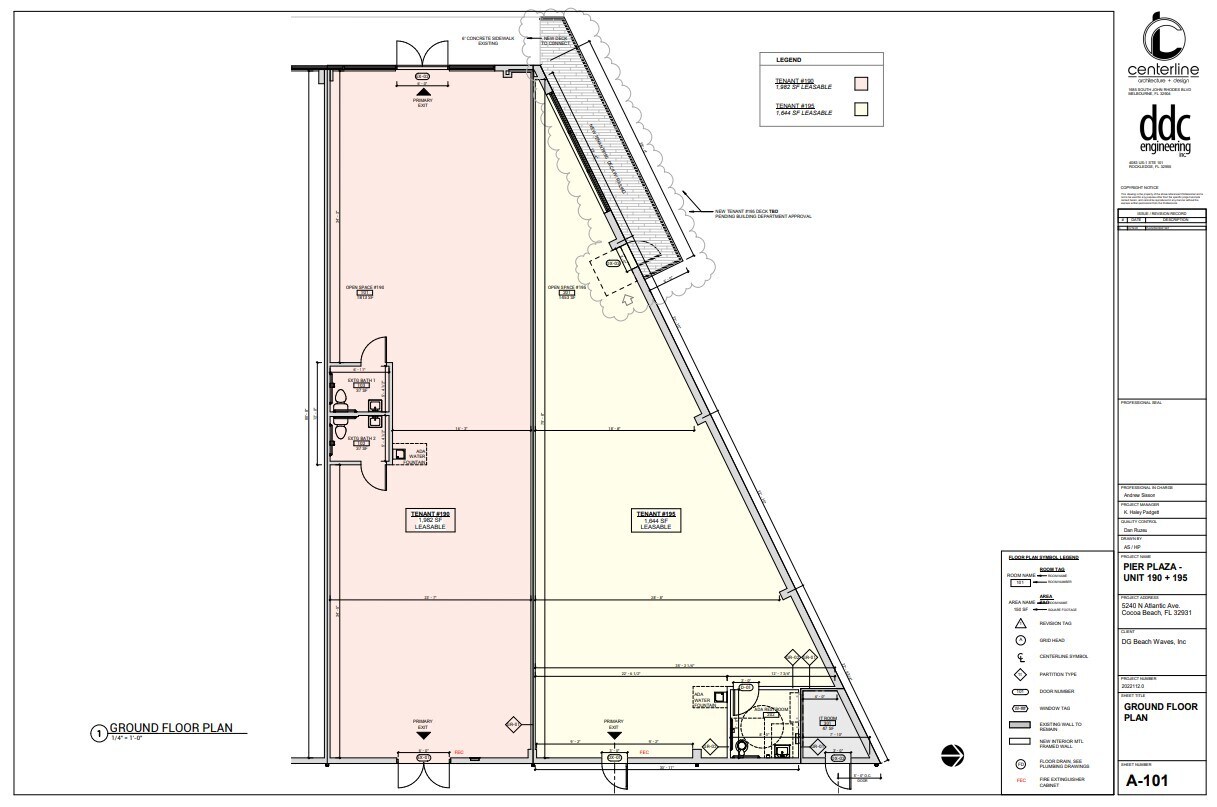 5240 N Atlantic Ave, Cocoa Beach, FL for lease Floor Plan- Image 1 of 1