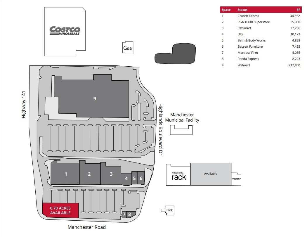 Manchester Highlands, Manchester, MO for lease Building Photo- Image 1 of 3