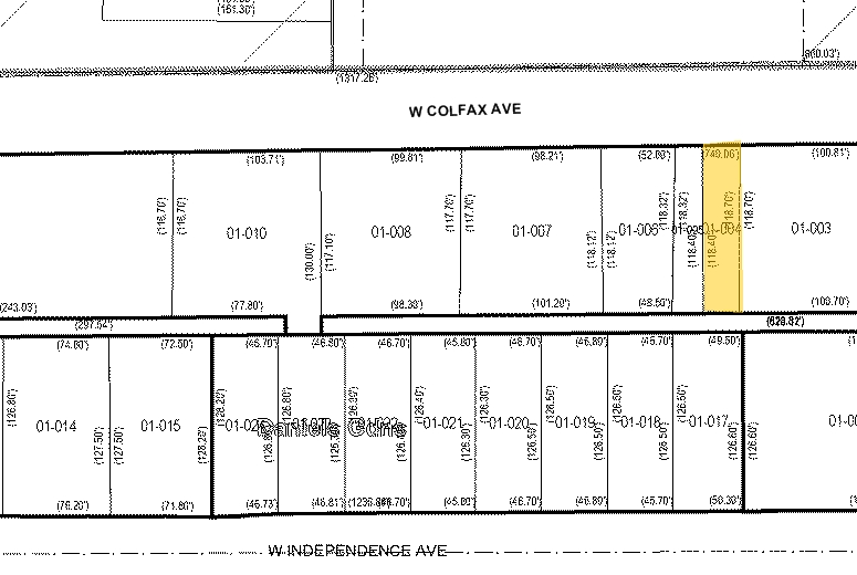 11712 W Colfax Ave, Lakewood, CO à vendre - Plan cadastral - Image 2 de 36