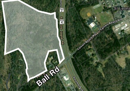 100 Ball Rd, Saint Leonard, MD à vendre - Photo du bâtiment - Image 1 de 1