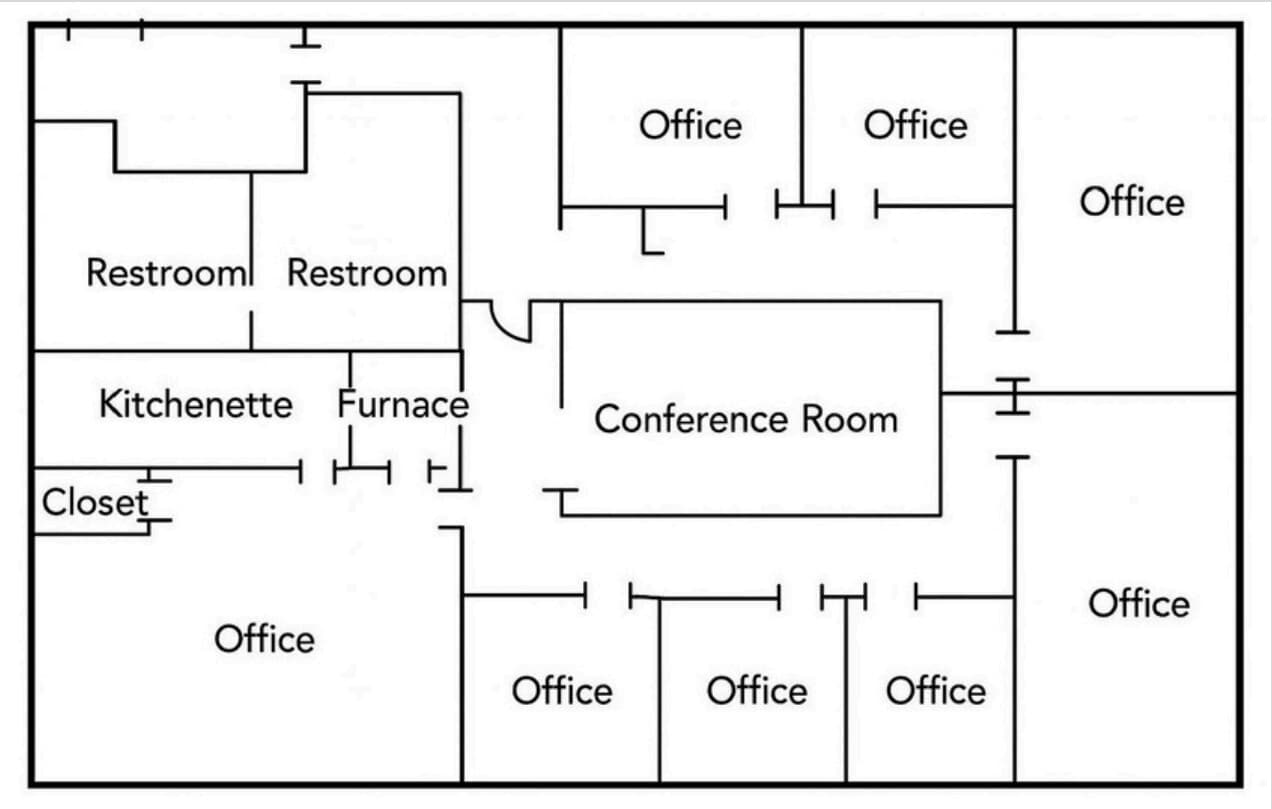 2990 Bethesda Pl, Winston-Salem, NC 27103 - Unité 602C -  - Plan d’étage - Image 1 of 6