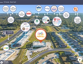 5721 Hampton Pointe Blvd, The Woodlands, TX - AERIAL  map view - Image1