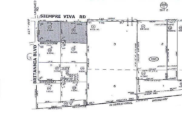 7685 Siempre Viva Rd, San Diego, CA à louer - Plan cadastral - Image 2 de 5