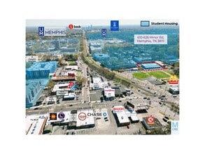 610-626 Minor Rd, Memphis, TN - Aérien  Vue de la carte