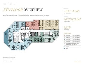 999 Baker Way, San Mateo, CA à louer Plan d’étage- Image 1 de 1