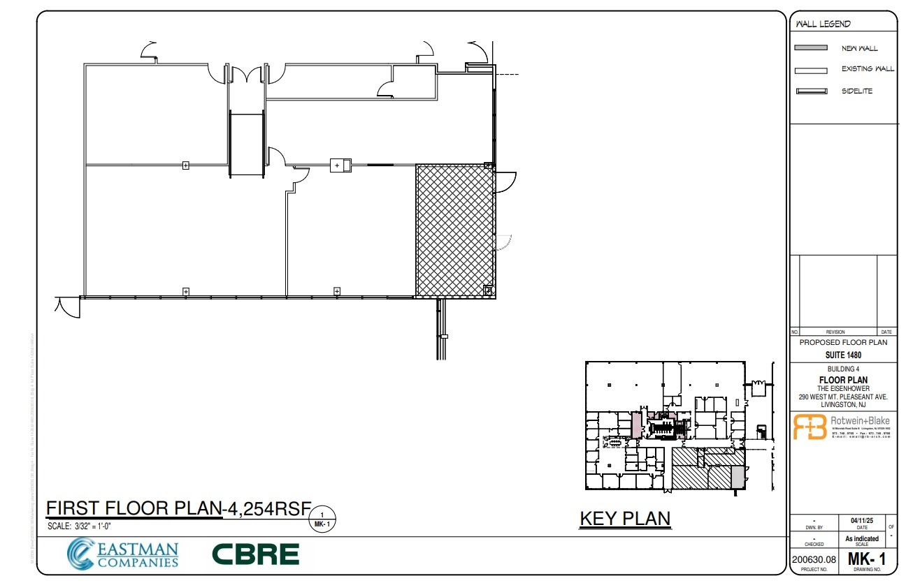 290 W Mount Pleasant Ave, Livingston, NJ for lease Floor Plan- Image 1 of 1