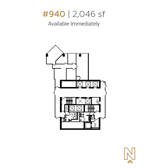 10104 103rd Ave NW, Edmonton, AB for lease Floor Plan- Image 1 of 1