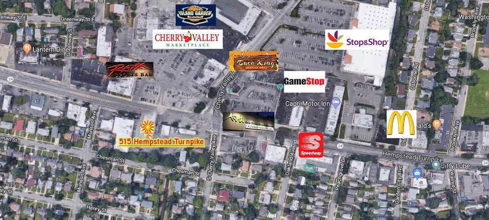 515 Hempstead Tpke, West Hempstead, NY for lease - Aerial - Image 3 of 13