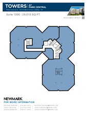 12750 Merit Dr, Dallas, TX à louer Plan d’étage- Image 1 de 2