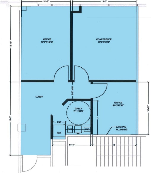 125 Emeryville Dr, Cranberry Township, PA for lease Floor Plan- Image 1 of 6