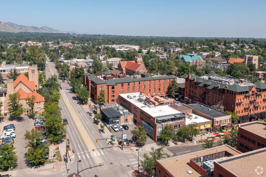 1215 Spruce St, Boulder, CO for lease - Aerial - Image 2 of 6