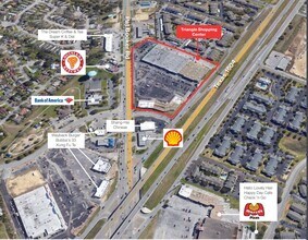 2921 Pat Booker, Universal City, TX - AERIAL  map view - Image1