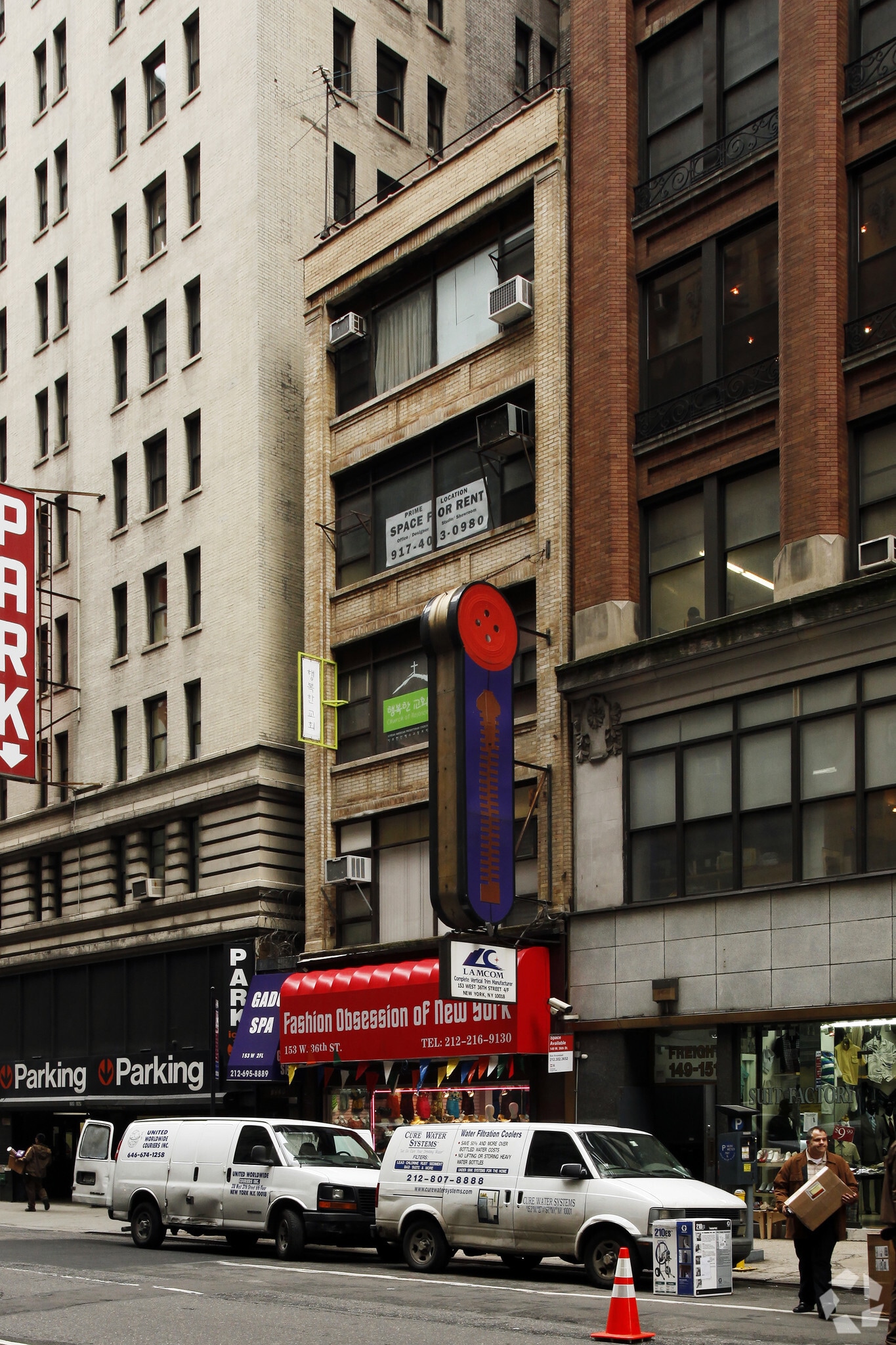 153 W 36th St, New York, NY for lease Building Photo- Image 1 of 3