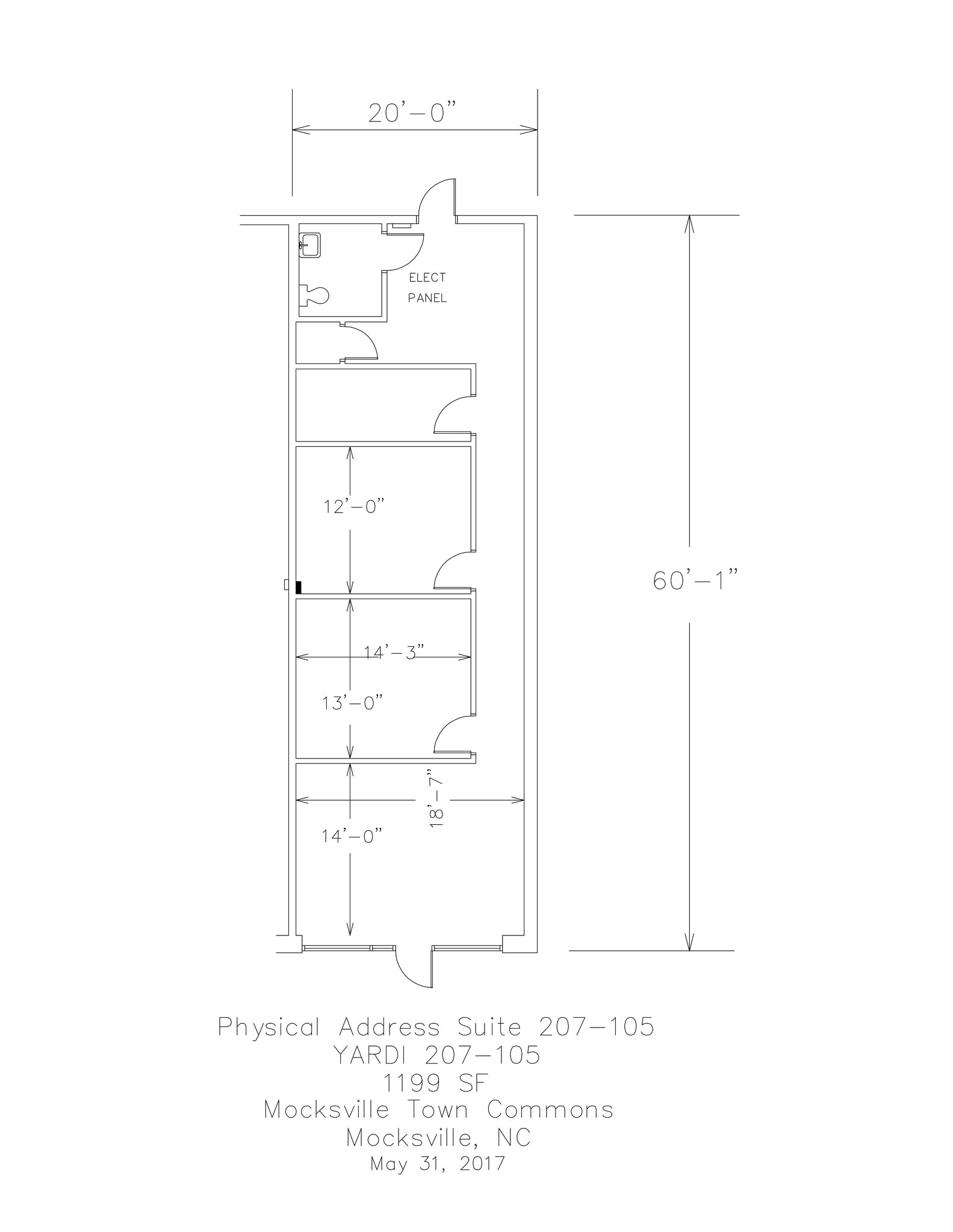 261 Cooper Creek Dr, Mocksville, NC à louer Plan de site- Image 1 de 9