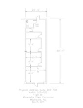 261 Cooper Creek Dr, Mocksville, NC à louer Plan de site- Image 1 de 9