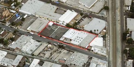 1671 E 23rd St, Los Angeles, CA - Aerial  map view