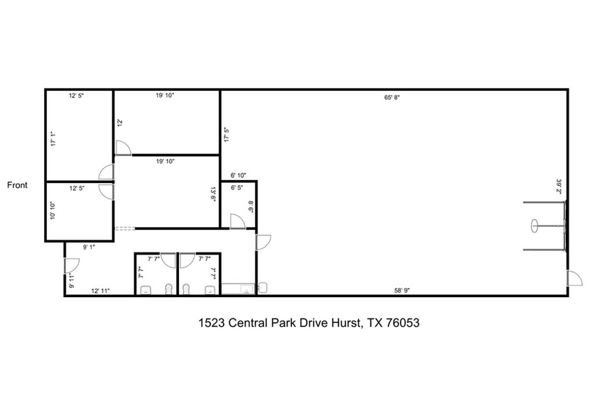 1523-1531 Central Park Dr, Hurst, TX à louer - Photo du b timent - Image 3 de 15